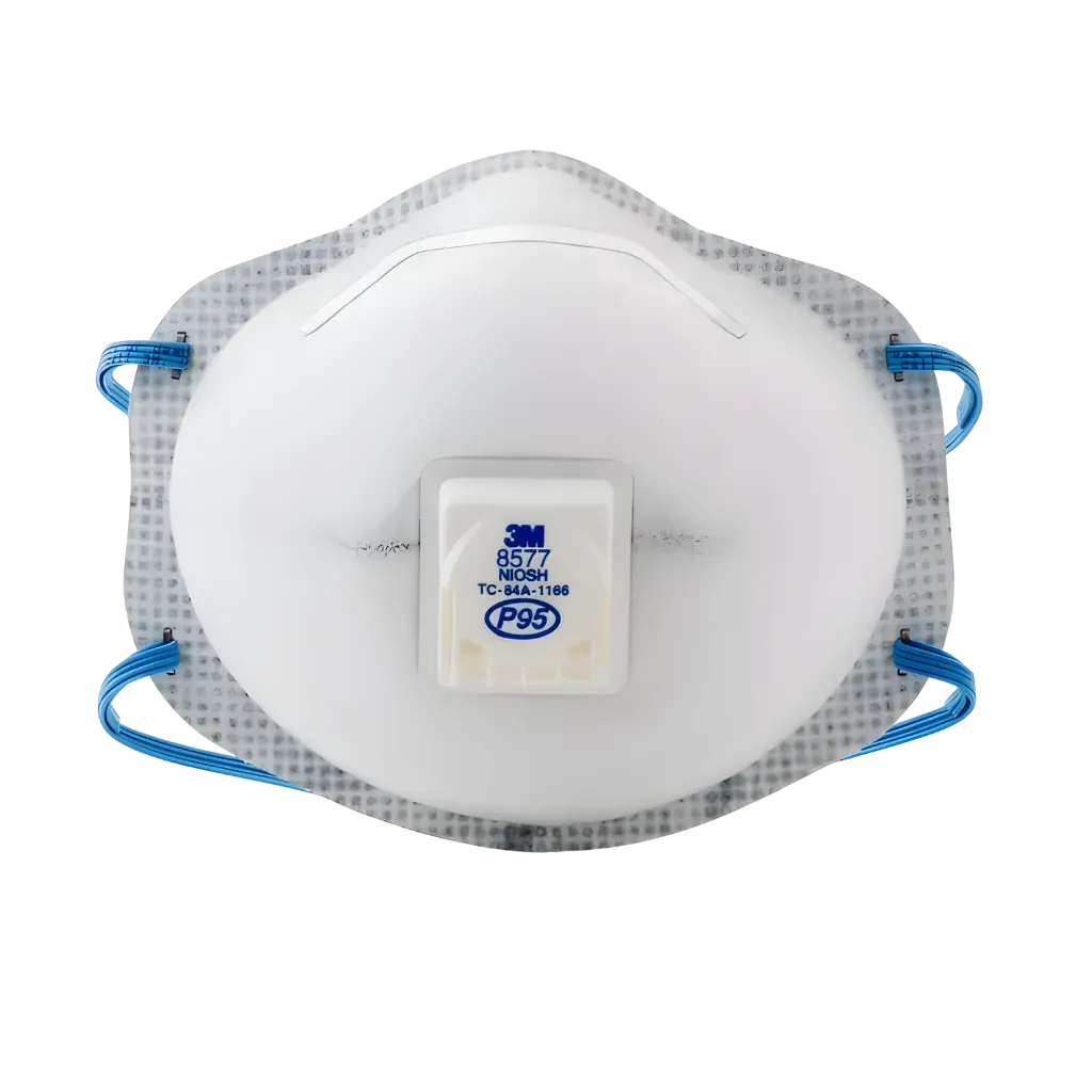 RESPIRADOR 8577 P95 C/VALVULA P/VAP ORGA